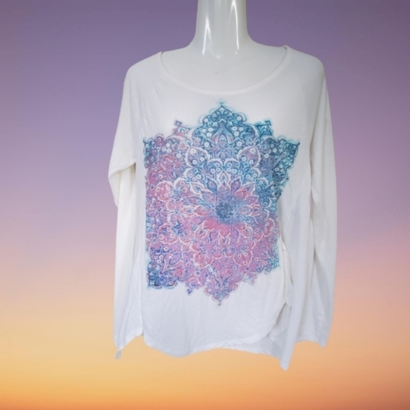 Lucky Brand Tops - Lucky Brand Long Sleeve T-shirt sz L